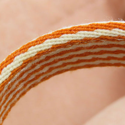 HERMES New fool toe MM Handbag Canvas Ladies [Used]