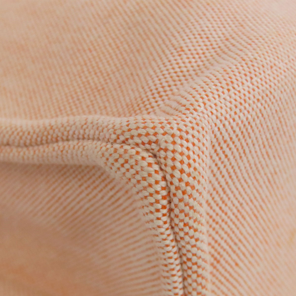 HERMES New fool toe MM Handbag Canvas Ladies [Used]