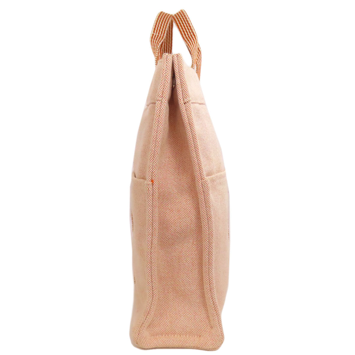 HERMES New fool toe MM Handbag Canvas Ladies [Used]