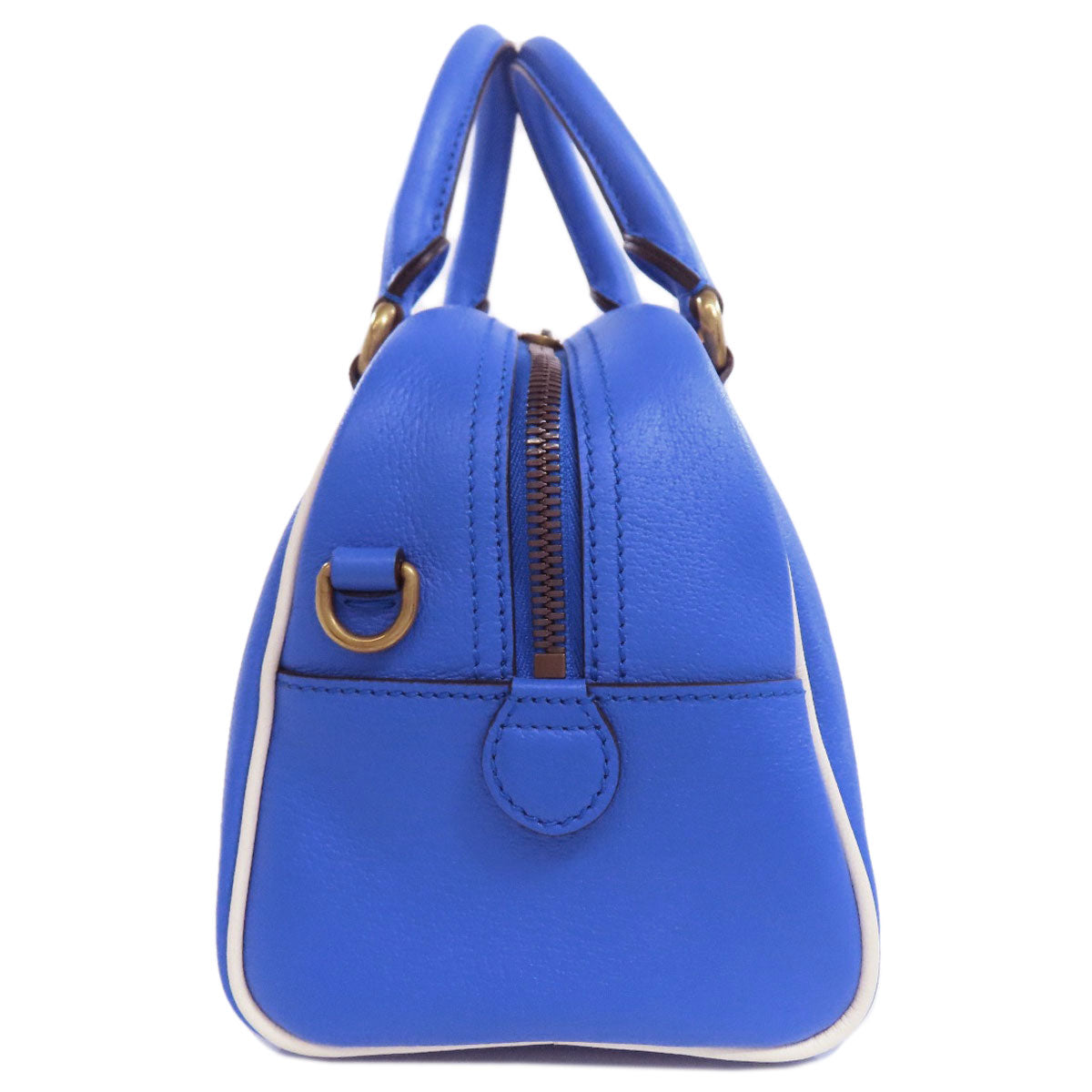 GUCCI 727558 Mini Boston bag, Adidas collaboration Boston bag Leather Ladies [Used]