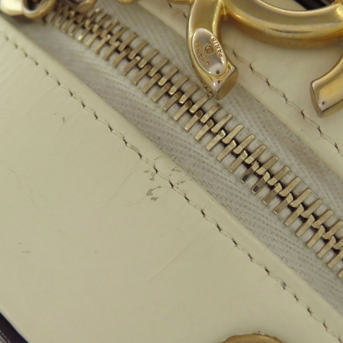 CHANEL COCO Mark GoldHardware 2WAY Handbag Calf Ladies [Used]