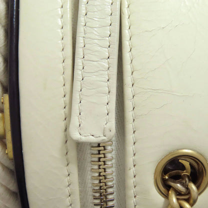 CHANEL COCO Mark GoldHardware 2WAY Handbag Calf Ladies [Used]