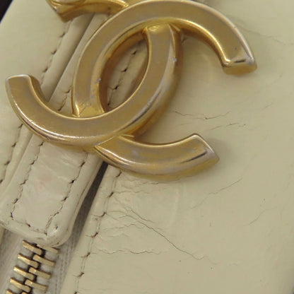 CHANEL COCO Mark GoldHardware 2WAY Handbag Calf Ladies [Used]