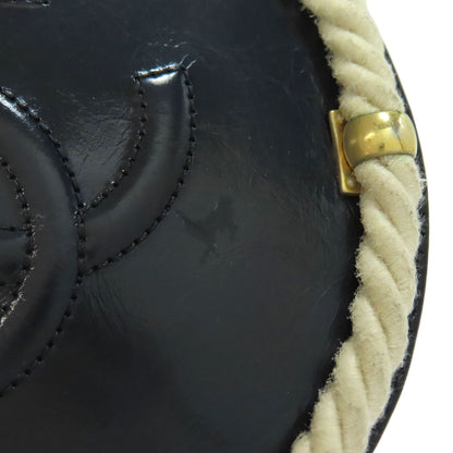 CHANEL COCO Mark GoldHardware 2WAY Handbag Calf Ladies [Used]