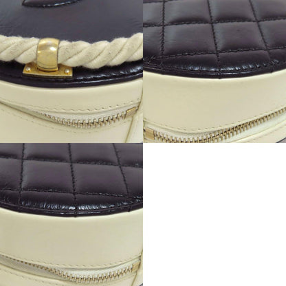 CHANEL COCO Mark GoldHardware 2WAY Handbag Calf Ladies [Used]