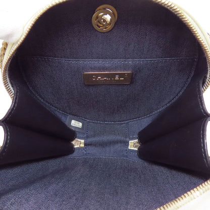 CHANEL COCO Mark GoldHardware 2WAY Handbag Calf Ladies [Used]