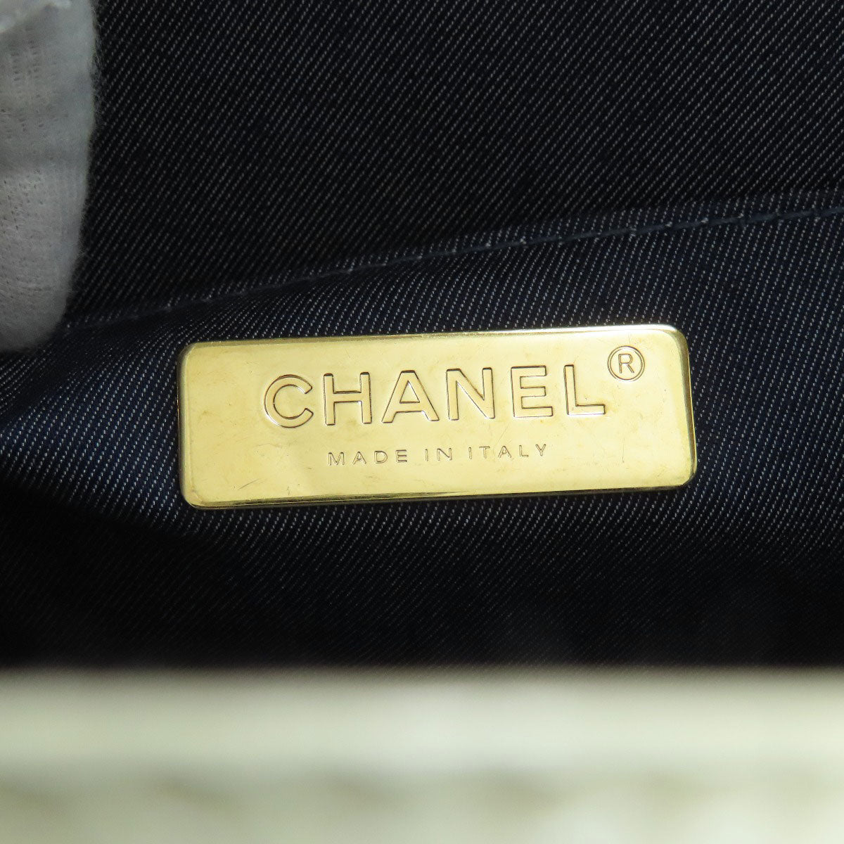 CHANEL COCO Mark GoldHardware 2WAY Handbag Calf Ladies [Used]