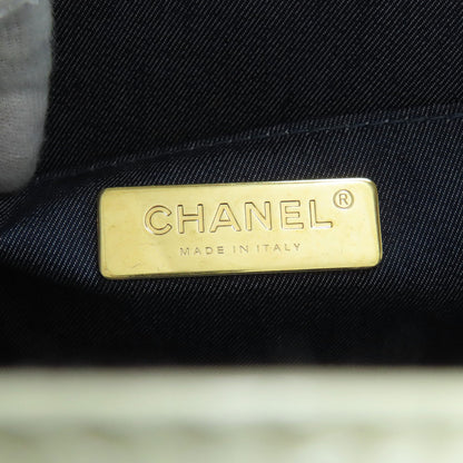 CHANEL COCO Mark GoldHardware 2WAY Handbag Calf Ladies [Used]