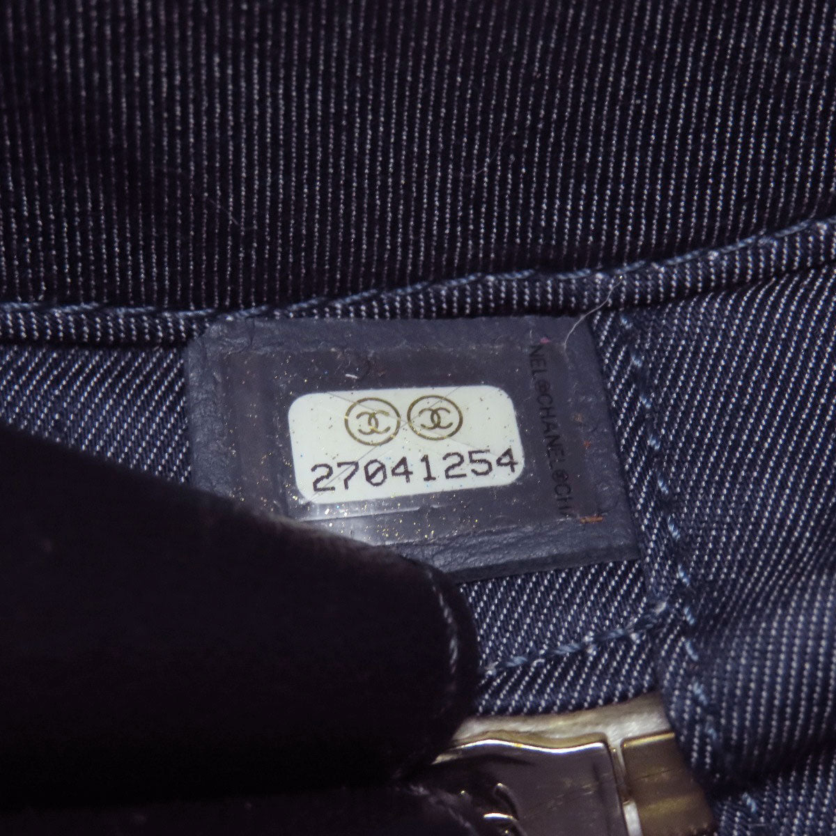 CHANEL COCO Mark GoldHardware 2WAY Handbag Calf Ladies [Used]