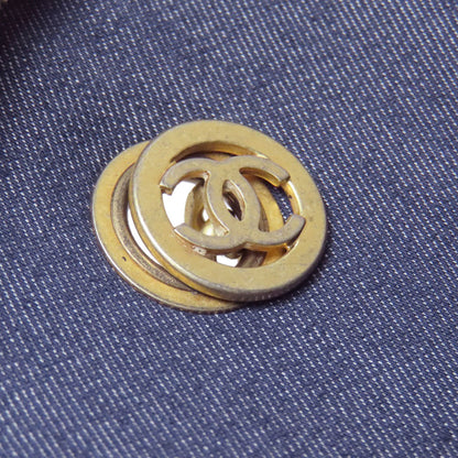 CHANEL COCO Mark GoldHardware 2WAY Handbag Calf Ladies [Used]