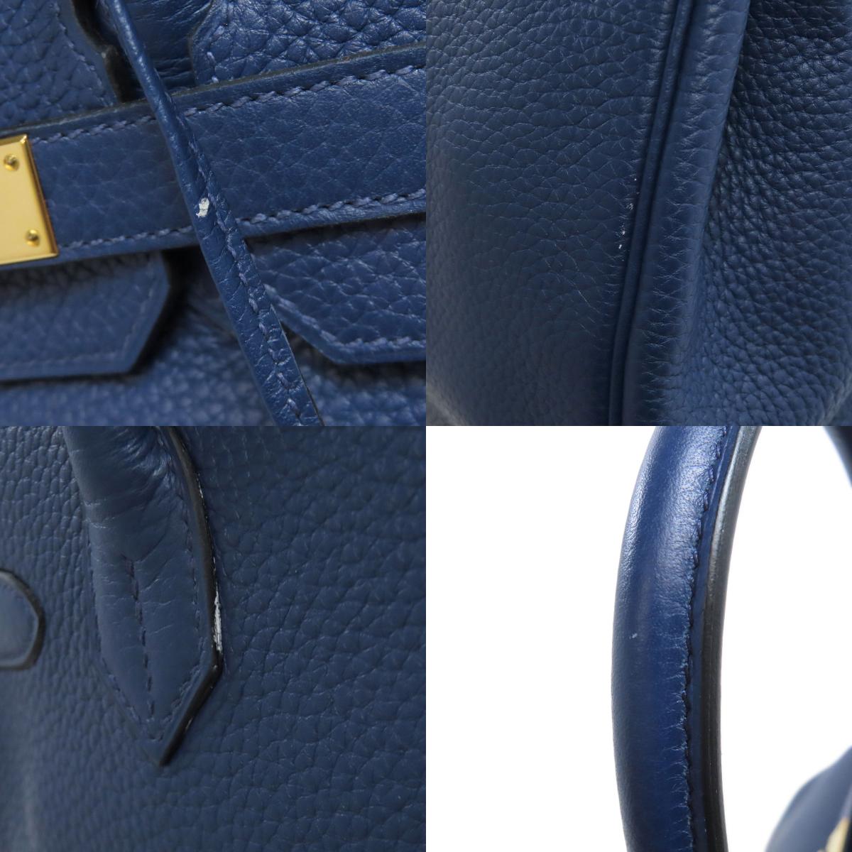 HERMES Birkin 30 GoldHardware Handbag Taurillon Clemence Ladies [Used]