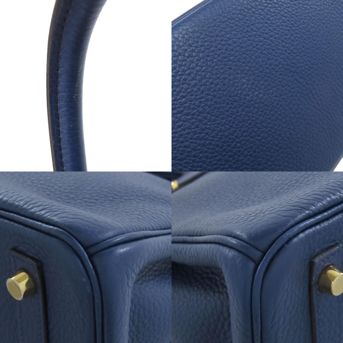 HERMES Birkin 30 GoldHardware Handbag Taurillon Clemence Ladies [Used]