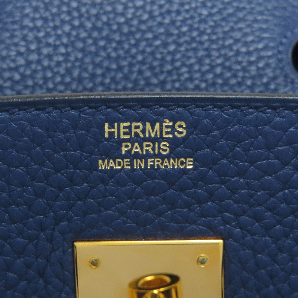 HERMES Birkin 30 GoldHardware Handbag Taurillon Clemence Ladies [Used]