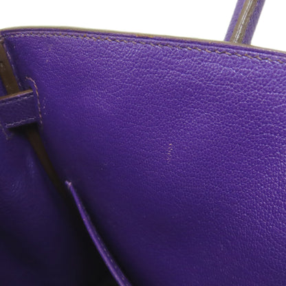 エルメス バーキン25 シルバー金具 ハンドバッグ エプソン レディース 【中古】【HERMES】