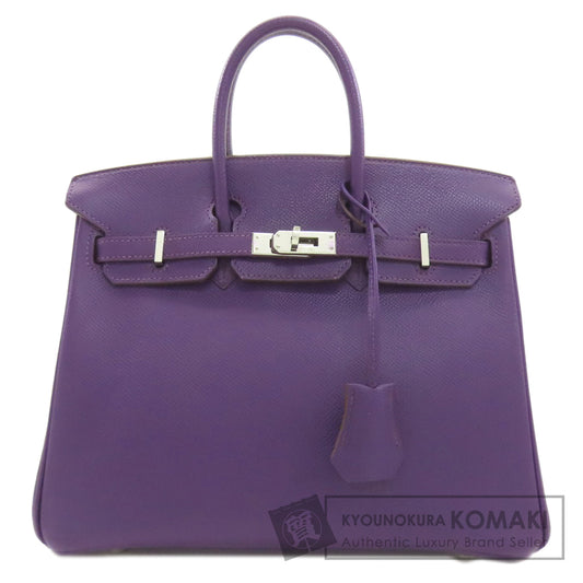 エルメス バーキン25 シルバー金具 ハンドバッグ エプソン レディース 【中古】【HERMES】