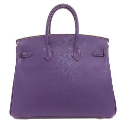 エルメス バーキン25 シルバー金具 ハンドバッグ エプソン レディース 【中古】【HERMES】
