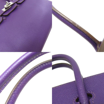 エルメス バーキン25 シルバー金具 ハンドバッグ エプソン レディース 【中古】【HERMES】