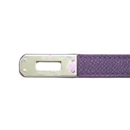 エルメス バーキン25 シルバー金具 ハンドバッグ エプソン レディース 【中古】【HERMES】