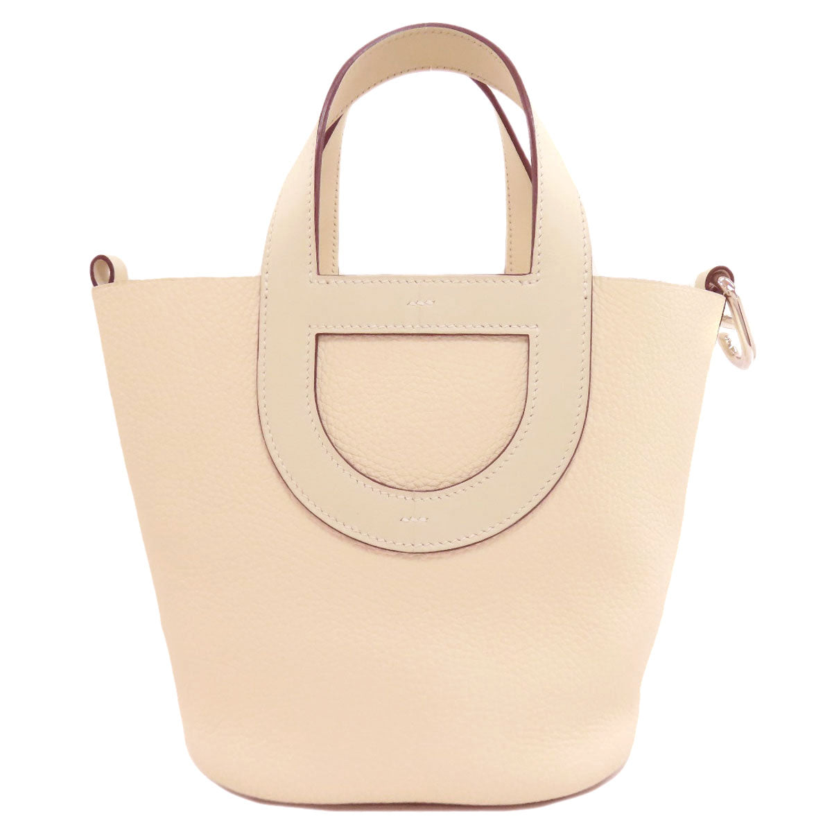 HERMES In the Loop 18 SilverHardware Handbag Taurillon Clemence Ladies [Used]