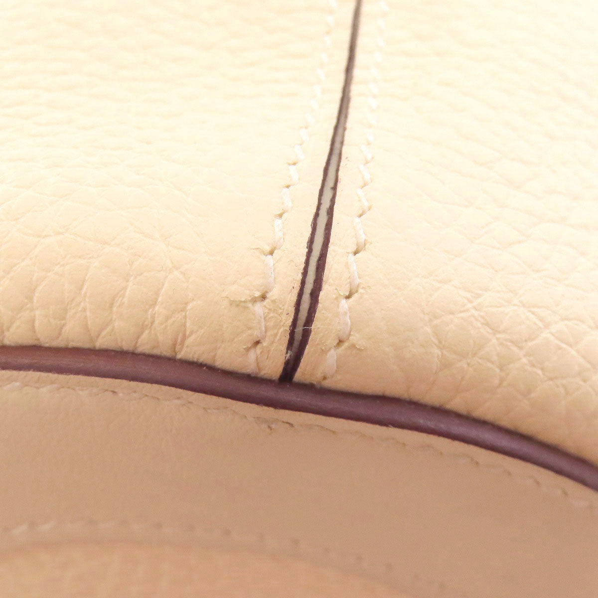 HERMES In the Loop 18 SilverHardware Handbag Taurillon Clemence Ladies [Used]