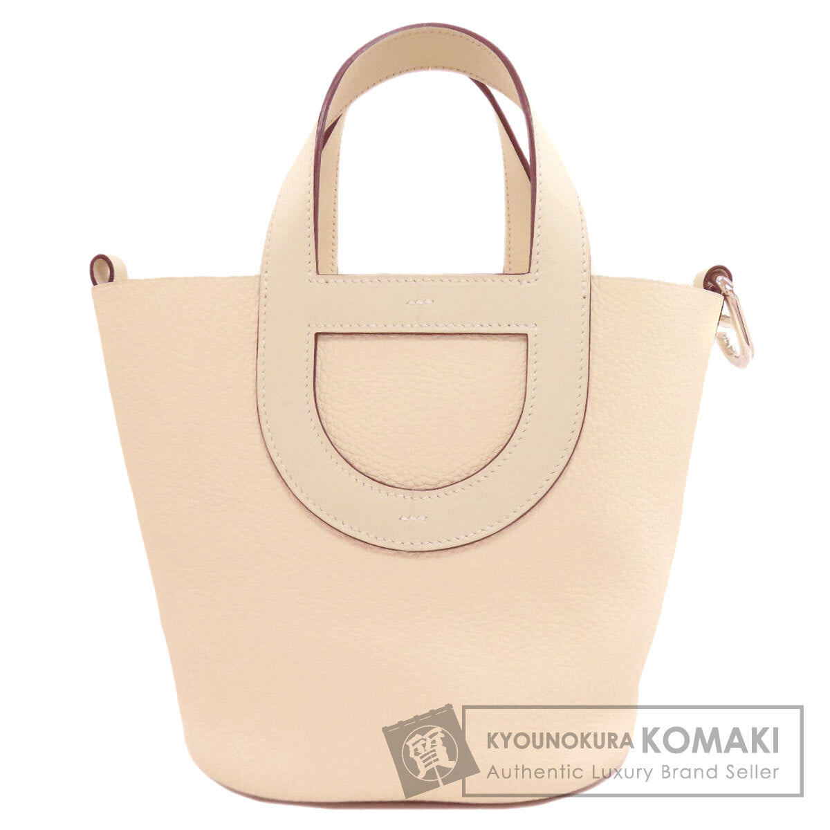 HERMES In the Loop 18 SilverHardware Handbag Taurillon Clemence Ladies [Used]