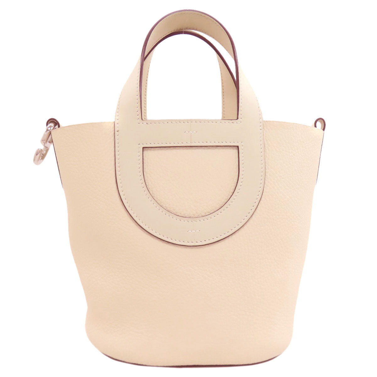 HERMES In the Loop 18 SilverHardware Handbag Taurillon Clemence Ladies [Used]