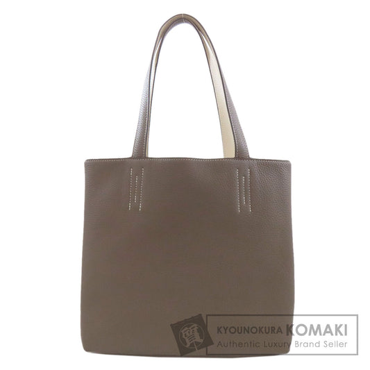 HERMES Doble Sense 28 Tote Bag Taurillon Clemence Ladies [Used]