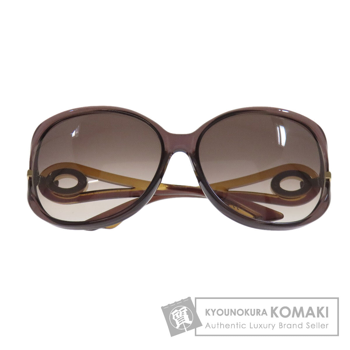 CHRISTIAN DIOR logo sunglasses Plastic Ladies [Used]