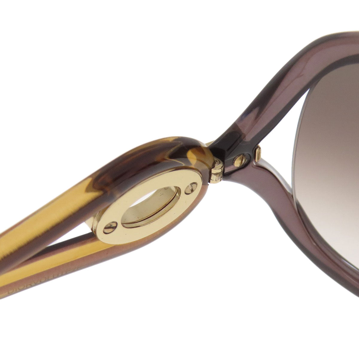 CHRISTIAN DIOR logo sunglasses Plastic Ladies [Used]