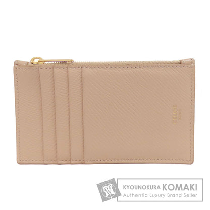 CELINE Coin Card Case coin purse Leather Ladies [Used]