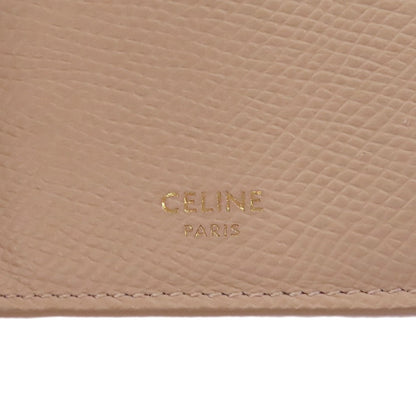 CELINE Coin Card Case coin purse Leather Ladies [Used]