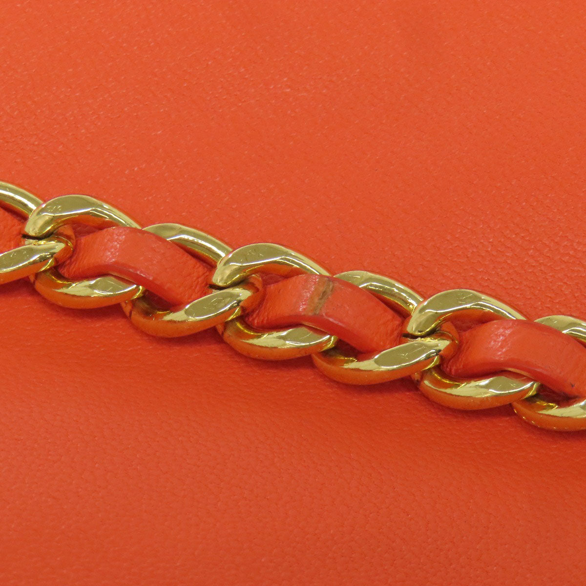 Ralph Lauren ChainShoulder Shoulder Bag Leather Ladies [Used]