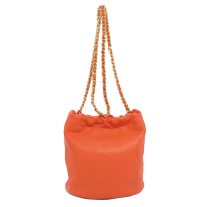 Ralph Lauren ChainShoulder Shoulder Bag Leather Ladies [Used]