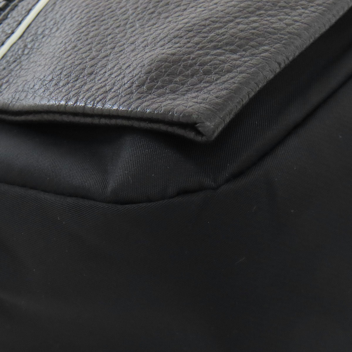 Cole Haan logo Shoulder Bag Nylon LeatherLadies [Used]