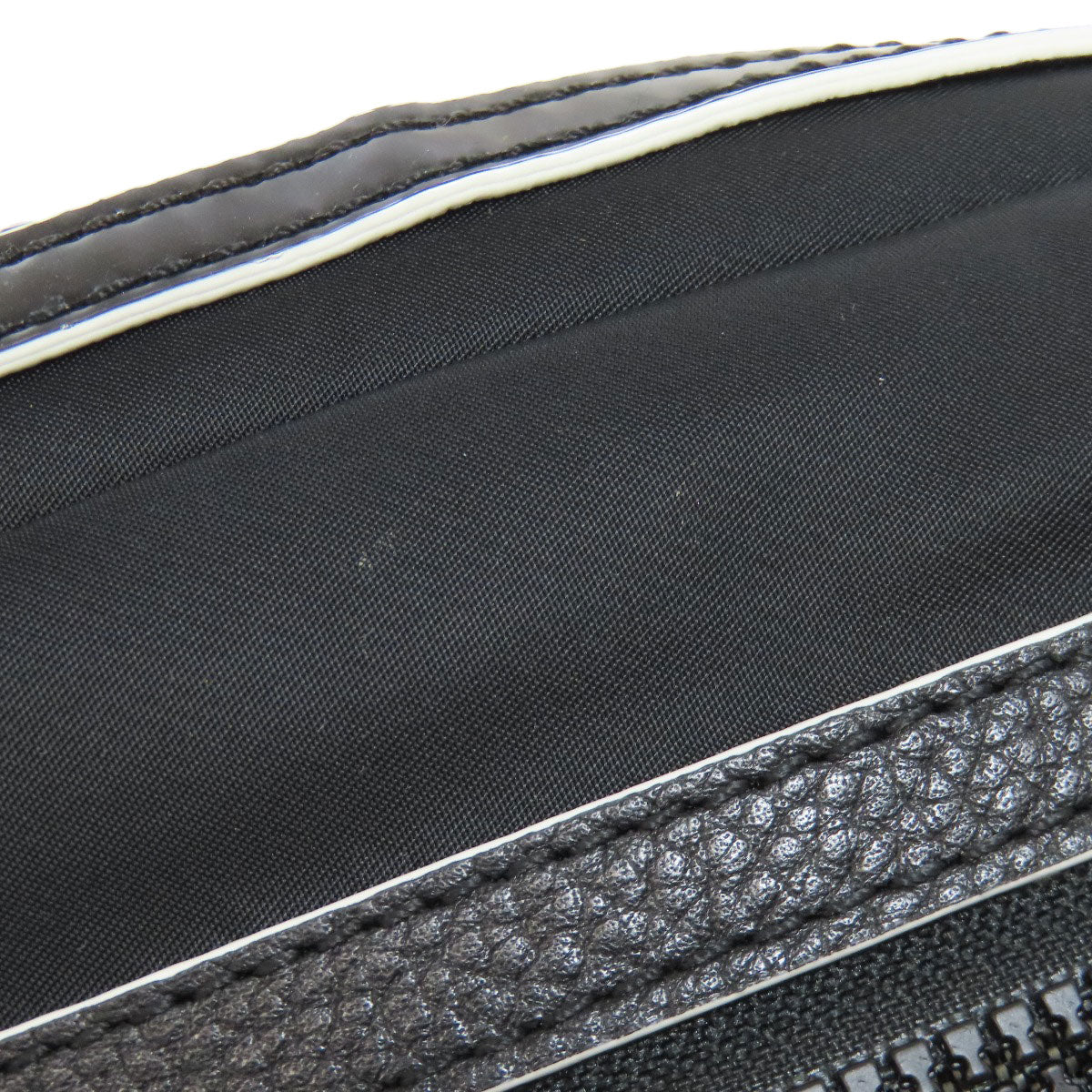 Cole Haan logo Shoulder Bag Nylon LeatherLadies [Used]