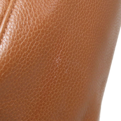 Longchamp logo Tote Bag Leather Ladies [Used]