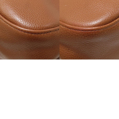 Longchamp logo Tote Bag Leather Ladies [Used]