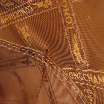 Longchamp logo Tote Bag Leather Ladies [Used]