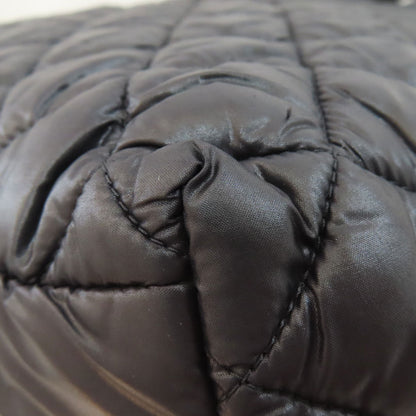 CHANEL Cocoko Koon SilverHardware Tote Bag Nylon Ladies [Used]