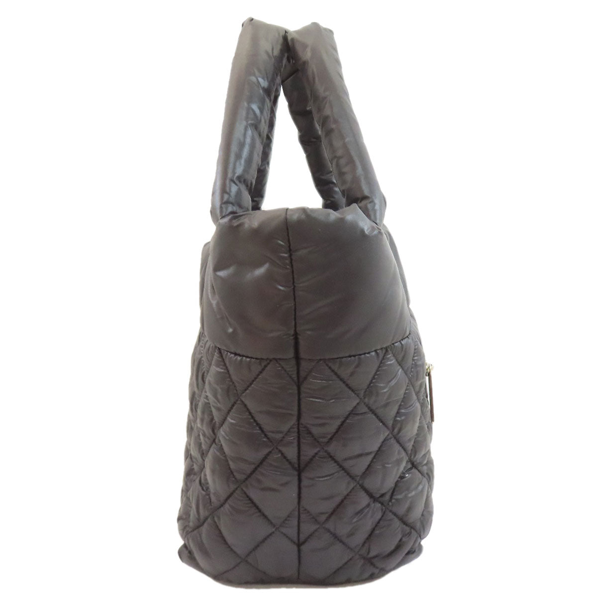 CHANEL Cocoko Koon SilverHardware Tote Bag Nylon Ladies [Used]