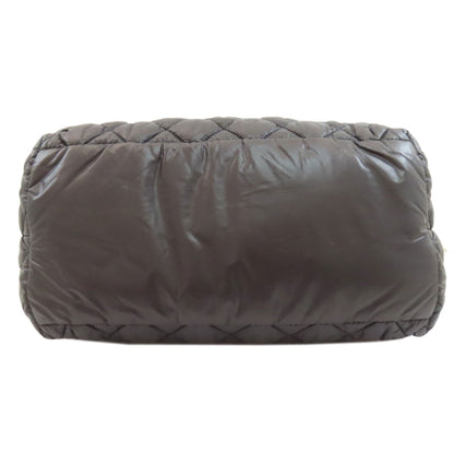 CHANEL Cocoko Koon SilverHardware Tote Bag Nylon Ladies [Used]