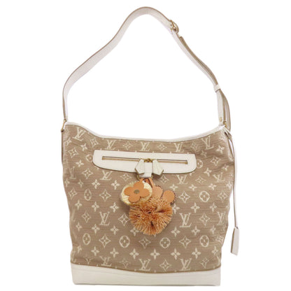 LOUIS VUITTON M93499 Buzas PM Sabia Shoulder Bag Cotton LeatherLadies [Used]