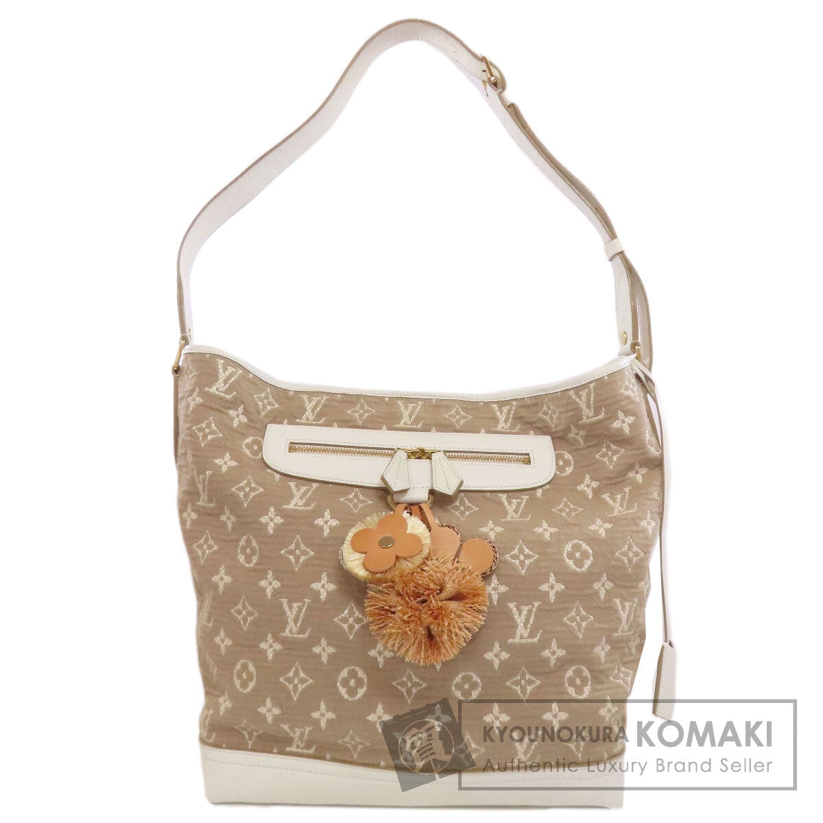 LOUIS VUITTON M93499 Buzas PM Sabia Shoulder Bag Cotton LeatherLadies [Used]