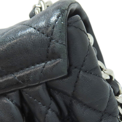 CHANEL ChainShoulder Matelasse SilverHardware Shoulder Bag Calf Ladies [Used]