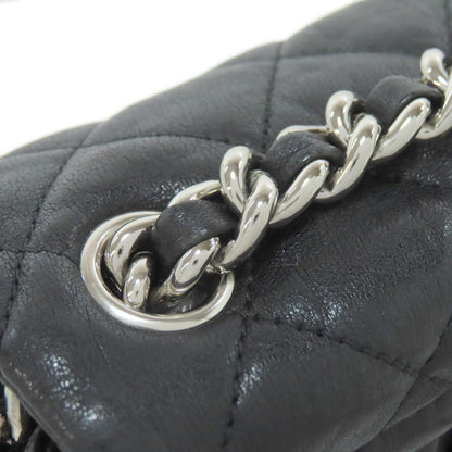 CHANEL ChainShoulder Matelasse SilverHardware Shoulder Bag Calf Ladies [Used]