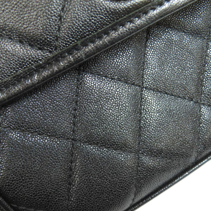 CHANEL Matelasse GoldHardware Shoulder Bag Soft Grained Calfskin Ladies [Used]