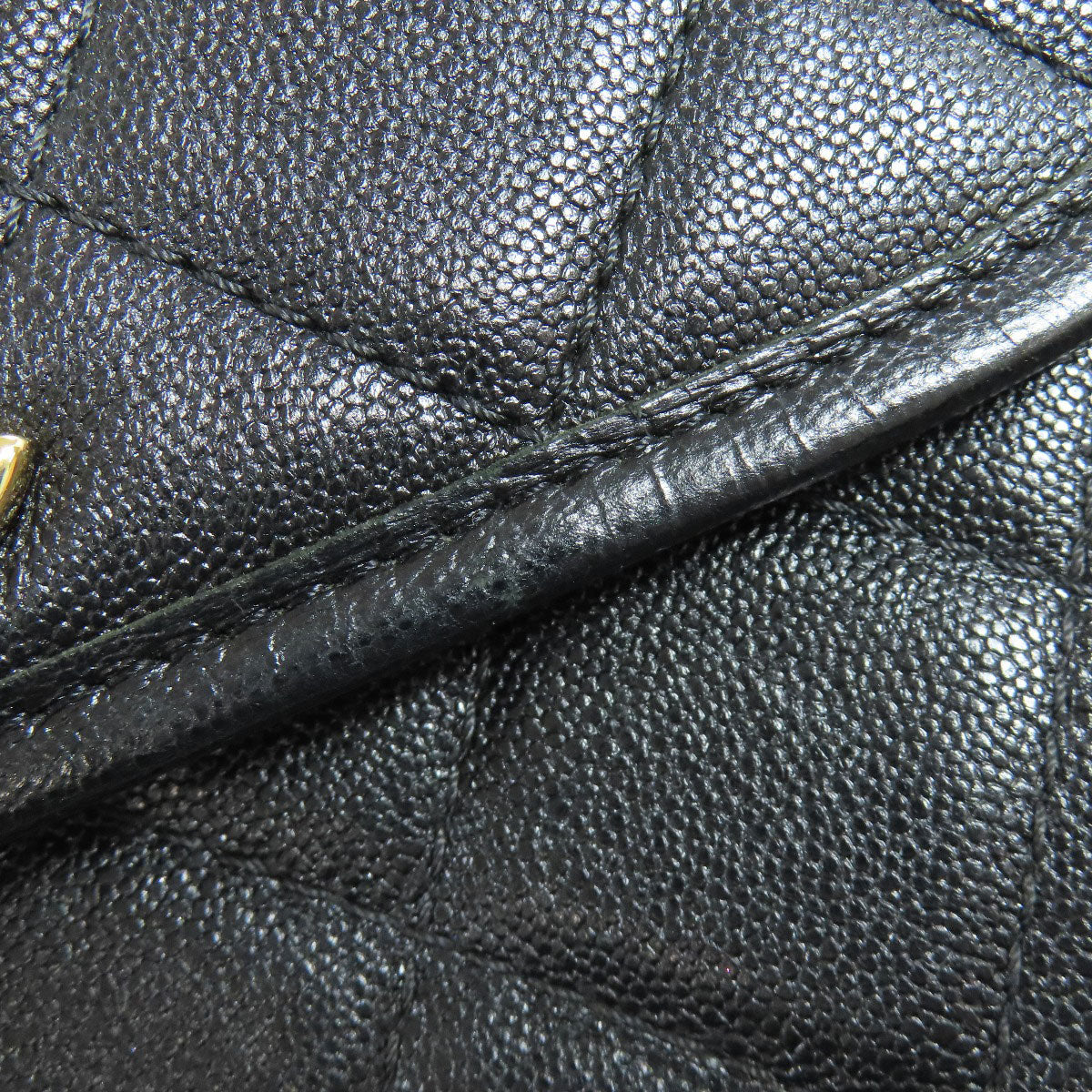 CHANEL Matelasse GoldHardware Shoulder Bag Soft Grained Calfskin Ladies [Used]