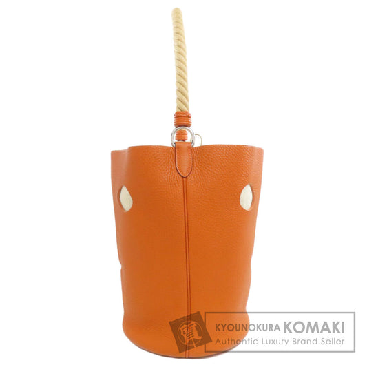 HERMES Manjoire Tote Bag Taurillon Clemence Ladies [Used]