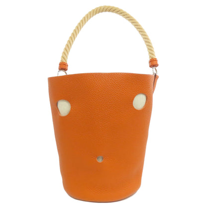 HERMES Manjoire Tote Bag Taurillon Clemence Ladies [Used]