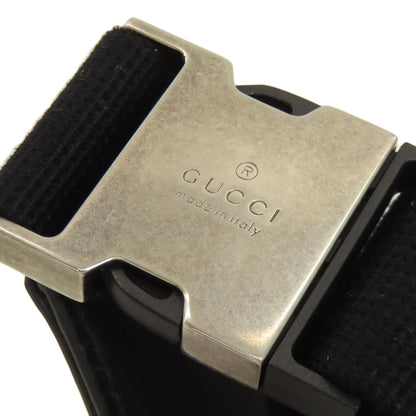 GUCCI 630919 Outlet sherry line Hip bag, waist bag Canvas Ladies [Used]